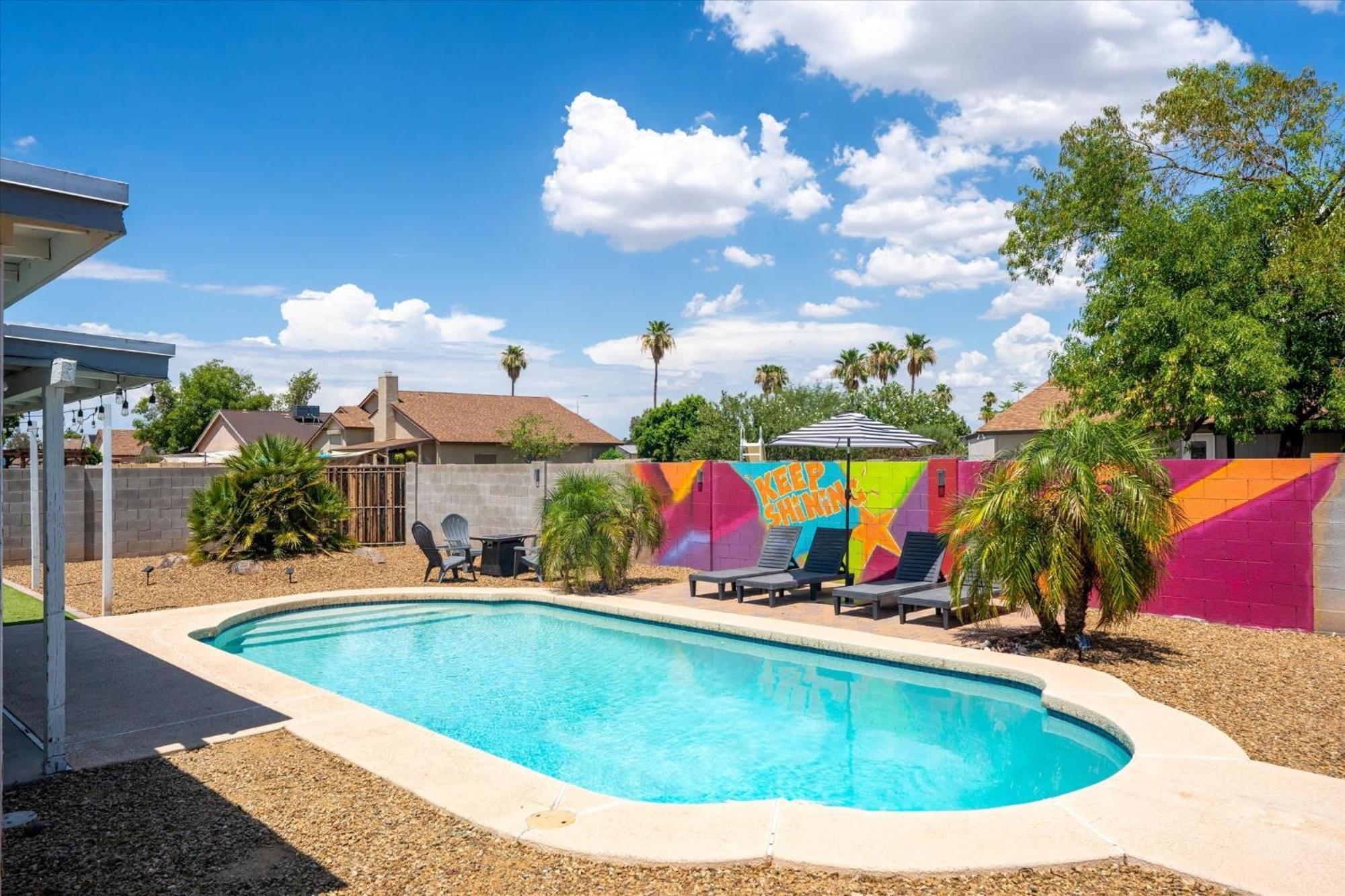 Mini Golf Fire Pit Pool Game Room Chandler Buitenkant foto