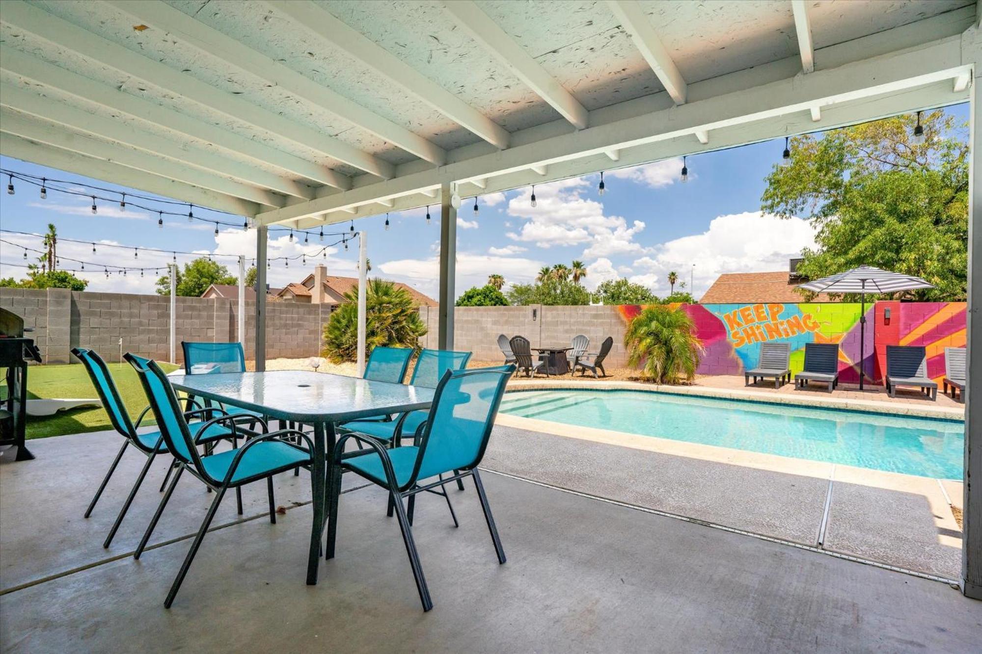 Mini Golf Fire Pit Pool Game Room Chandler Buitenkant foto