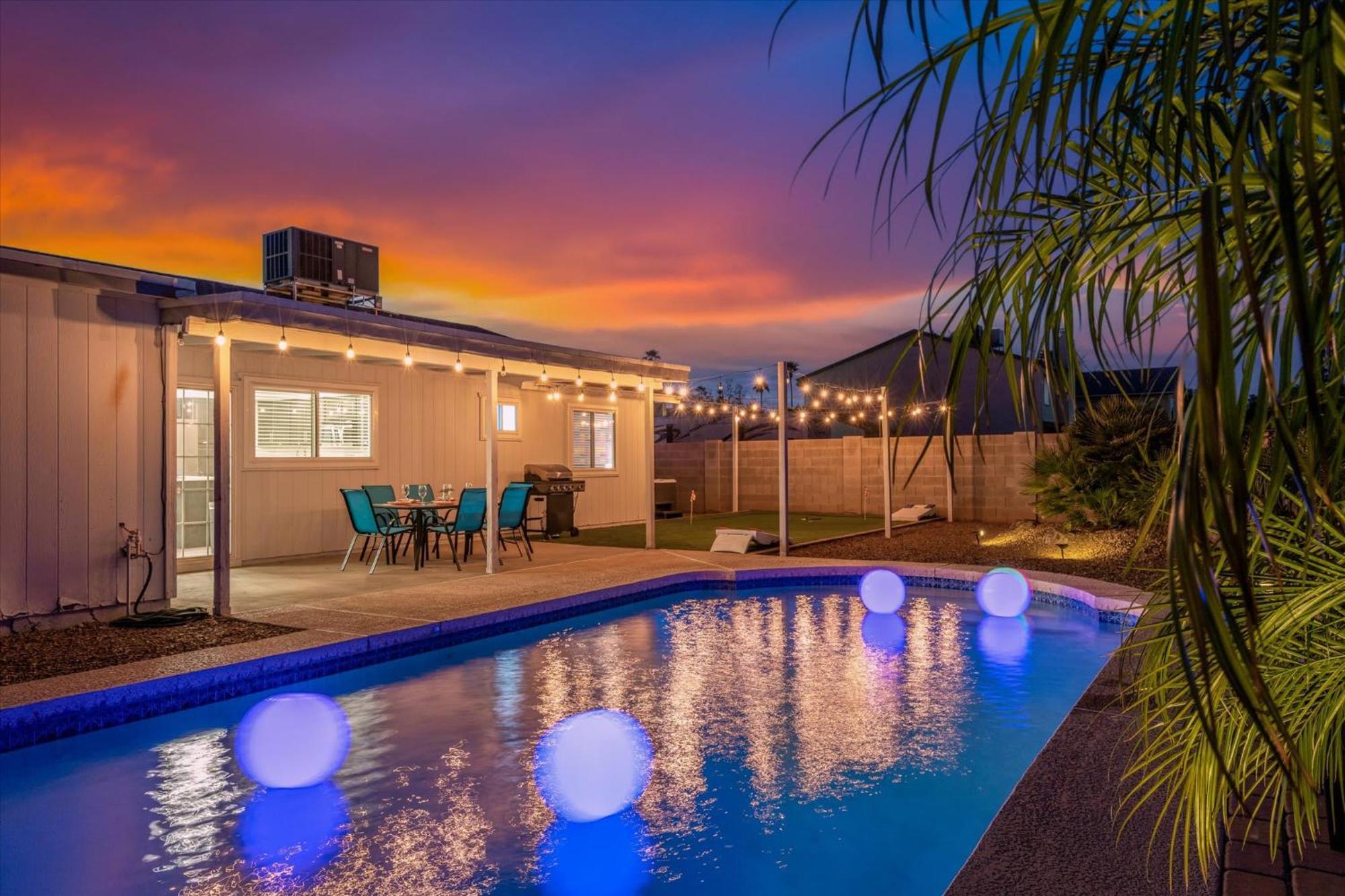 Mini Golf Fire Pit Pool Game Room Chandler Buitenkant foto